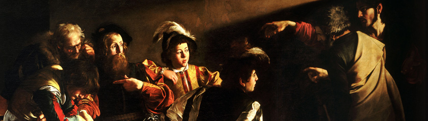 Painting - The Call of Saint Matthew by Caravaggio
